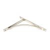 Polished Nickel Apperley Shelf Bracket (314mm x 250mm)