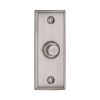 Heritage Brass Bell Push 3" x 1" Satin Chrome finish