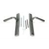 Pewter Newbury Slimline Lever Espag. Latch Set