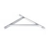 Polished Chrome Chalfont Shelf Bracket (314mm x 250mm)