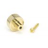 Polished Brass Judd Cabinet Knob - 25mm (No Rose)