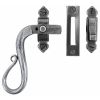 Pewter Locking Shepherd's Crook Fastener - LH