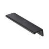 Black Iron Rustic Edge Cabinet Pull 152mm