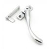 Polished Chrome Night-Vent Locking Peardrop Fastener - RH