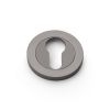 Alexander & Wilks - Concealed Fix Escutcheon Euro Profile - Dark Bronze