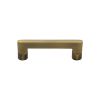 Heritage Brass Cabinet Pull Apollo Design 96mm CTC Antique Brass Finish