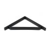 Matt Black Barton Shelf Bracket (150mm x 150mm)