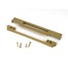 Satin Brass ½" Rebate Kit for Euro Din Sash Lock