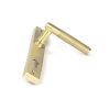 Satin Brass Brompton Slimline Lever Espag. Lock Set