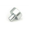 Satin Chrome Kelso Cabinet Knob - 25mm (No rose)