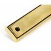 Aged Brass Newbury Slimline Lever Latch Set