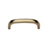 Heritage Brass Cabinet Pull D Shaped 89mm CTC Polished Brass Finish