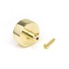 Polished Brass Kelso Cabinet Knob - 38mm (No Rose)