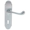 Oakley Lever On Lock Backplate - Satin Chrome