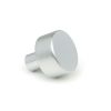 Satin Chrome Kelso Cabinet Knob - 25mm (No rose)