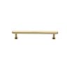 Heritage Brass Cabinet Pull Hexagon Design with 16mm Rose 96mm CTC Polished Brass finish