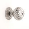 Burcot Mortice Door Knob Polished Nickel