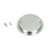 Satin Chrome 75mm Plain Round Pull