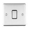 Eurolite Enhance Decorative Intermediate Switch Satin Stainless Steel