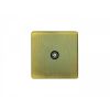 Eurolite Concealed 3mm TV Socket Antique Brass