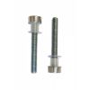 Bolt Cap Fixing Pack To Suit 16mm Pull Handle - Satin Stainless Steel