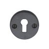 Black Iron Rustic Key Escutcheon