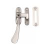 Heritage Brass Casement Window Fastener Spoon Pattern Satin Nickel finish