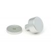 Satin Chrome Kelso Cabinet Knob - 25mm (Plain)