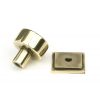 Aged Brass Kelso Cabinet Knob - 25mm (Square)