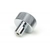 Polished Chrome Brompton Cabinet Knob - 25mm (No rose)