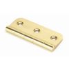 Polished Brass 3" Dummy Butt Hinge (Single)