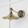 Smooth Brass Flora Wall Light