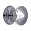 Heritage Brass Round Centre Door Knob 3" Polished Chrome finish