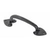 Black Cast 8" Gothic Pull Handle