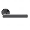 Serozzetta Trend Lever On Round Rose - Black Nickel