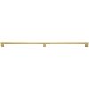 Heritage Brass Cabinet Pull Metro Design 480mm CTC Matt Black Finish