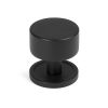 Matt Black Kelso Cabinet Knob - 32mm (Plain)