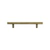 Heritage Brass Cabinet Pull Bar Design 128mm CTC Antique Brass Finish