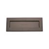 Heritage Brass Letterplate 10" x 4" Matt Bronze finish