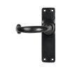 Black MF Lever Latch Set