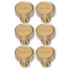 Heritage Brass Cabinet Knob Florence Design 32mm Satin Brass finish