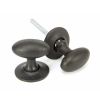 Beeswax Oval Mortice/Rim Knob Set