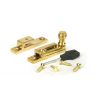 Polished Brass Prestbury Quadrant Fastener - Narrow