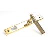 Polished Brass Brompton Slimline Lever Espag. Lock Set