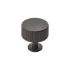 Lines Radio Knob   - Matt Black