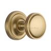 Heritage Brass Mortice Knob on Rose Whitehall Design Satin Brass finish