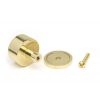 Polished Brass Kelso Cabinet Knob - 32mm (Plain)