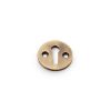 Alexander & Wilks - Standard Profile Round Escutcheon - Antique Brass