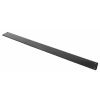 Black 800mm Plain Fingerplate