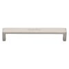 Heritage Brass Cabinet Pull Wide Metro Design 152mm CTC Satin Nickel Finish